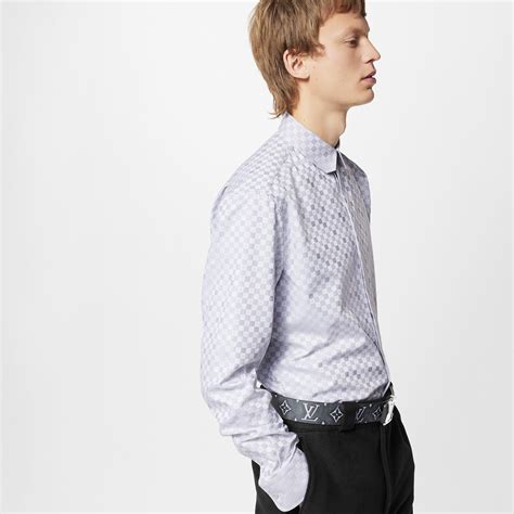 louis vuitton tapestry dna shirt|Products by Louis Vuitton: Regular Shirt With Dna Collar.